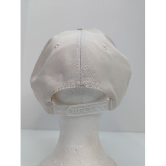 Vintage Seagrams 7 Baseball with 2 Bats Logo Men White Adj Snapback Cap Hat - Picture 8 of 9